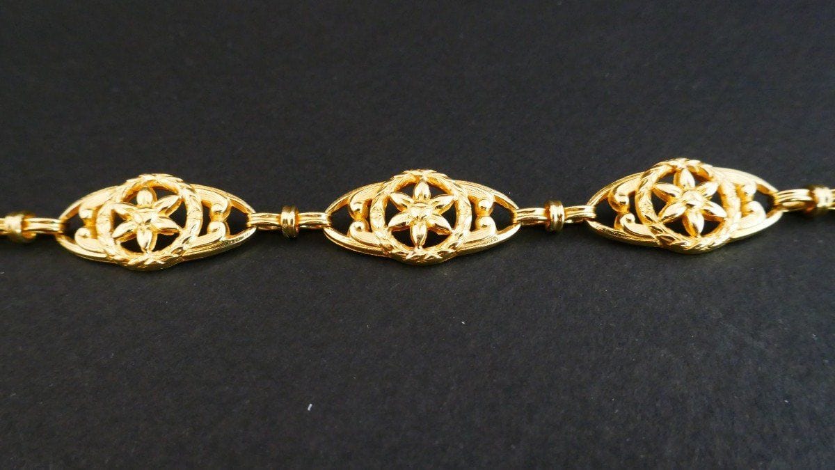 Bracelet Bracelet ancien, en or jaune 58 Facettes
