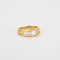 Bague 54 Bague or jaune, diamants 58 Facettes HS22164