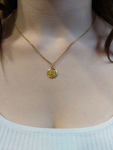 Pendentif Médaille de Jésus Or jaune 58 Facettes 080151