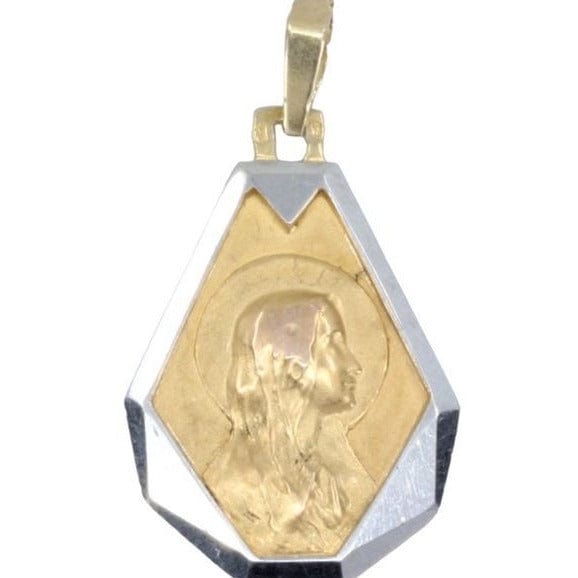 Pendentif Médaille vierge Art-Déco 58 Facettes 062371