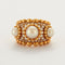 Bague 53 CHANEL – Bague Baroque Perles 58 Facettes