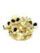Ring VAN CLEEF & ARPELS “Frivole” yellow gold and diamond ring 58 Facettes