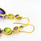 Boucles d'oreilles Boucles d'Oreilles Améthyste et Péridot 58 Facettes 20400000596