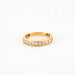 Ring 50 Ring Yellow gold paving Diamonds 58 Facettes