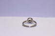 Ring 54 Solitaire ring Diamond 0.26ct 58 Facettes