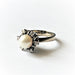 Ring 52 Pearl Diamond Ring White gold 58 Facettes 20400000681
