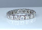 Bague 49 Alliance 16 diamants 1,80 carat 58 Facettes AB283