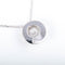 Collier Collier Pendentif Solitaire or blanc 58 Facettes JE703