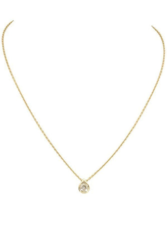 Collier COLLIER DIAMANT PRISONNIER 58 Facettes 042871