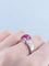 Bague 52 Bague Rubis et Diamants princesse 58 Facettes