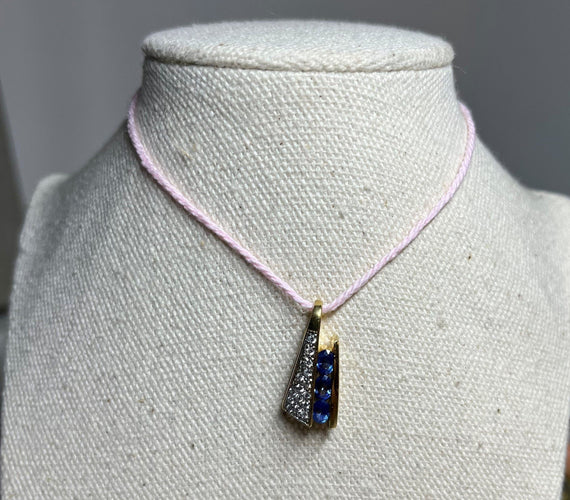 Pendentif Pendentif Saphirs et diamants 58 Facettes 20400000311