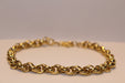 Yellow Gold Link Bracelet 58 Facettes 11313