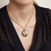 Mother of Pearl Tahitian Pearl Pendant Necklace 58 Facettes