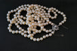 Long Necklace 2 Rows of Cultured Pearls, Sapphire Clasp 58 Facettes