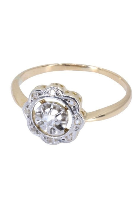 Bague 53 BAGUE DIAMANTS ART-NOUVEAU 58 Facettes 064341