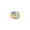 Bague Bague Saphirs bleu et blanc 58 Facettes 230177R