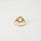 Bague 61 Bague Topazes bleues or jaune 58 Facettes