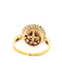 Ring 59 Old ring in gold and diamonds and pearl 58 Facettes