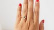 Bague 54 Bague en Or Jaune & Aigue Marine 58 Facettes 31667