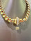 Collier PIAGET - COLLIER VINTAGE ARYCULE TORSADE OR JAUNE & DIAMANTS 58 Facettes RÉF