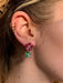 Flora ruby ​​pendant earrings 58 Facettes 761106