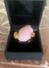 Ring Criso Cabochon Opal Ring Pink Yellow Gold 58 Facettes B292
