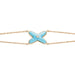 CHAUMET Bracelet - Link Bracelet Rose Gold Diamond Turquoise 58 Facettes 082935