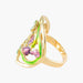 Ring 55 Art Nouveau style ring Iris 58 Facettes