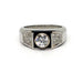 MELLERIO ring - Diamond and Onyx ring 58 Facettes 12401