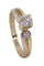 Bague 45 SOLITAIRE MODERNE 0.25 CARAT 58 Facettes 077131