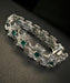 Bracelet Bracelet Emeralds 3 ct Diamonds 7 ct 58 Facettes