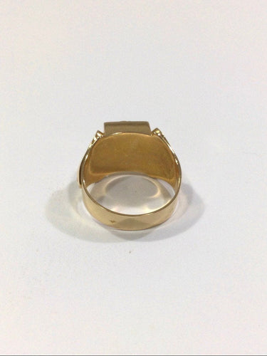 Bague 50.5 Bague Chevalière monogrammée H 58 Facettes 949551