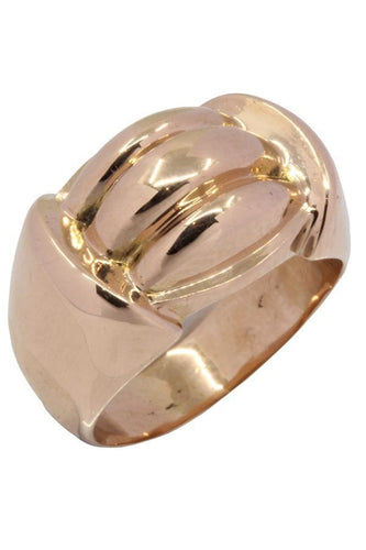 Bague BAGUE MODERNE GODRONNÉE 58 Facettes 046771