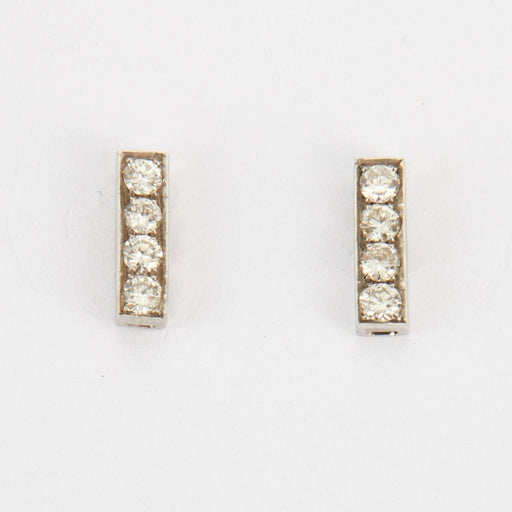Bague Boucles d'oreilles en Or blanc & diamants 58 Facettes