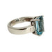 Bague 58 Bague Aigue-Marine Diamants 58 Facettes 1-1382/4