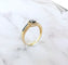 Bague Bague Saphirs Diamants Or Jaune 58 Facettes AA 1562