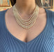 Art Deco Necklace Pearls Diamonds Emerald Necklace 58 Facettes C150