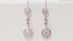 Boucles d'oreilles 23mm Pendants d'oreilles en or blanc et diamants 58 Facettes 31301