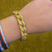 Bracelet Bracelet mailles souples torsadées en or jaune 58 Facettes CAE-BR-MTOR-YG