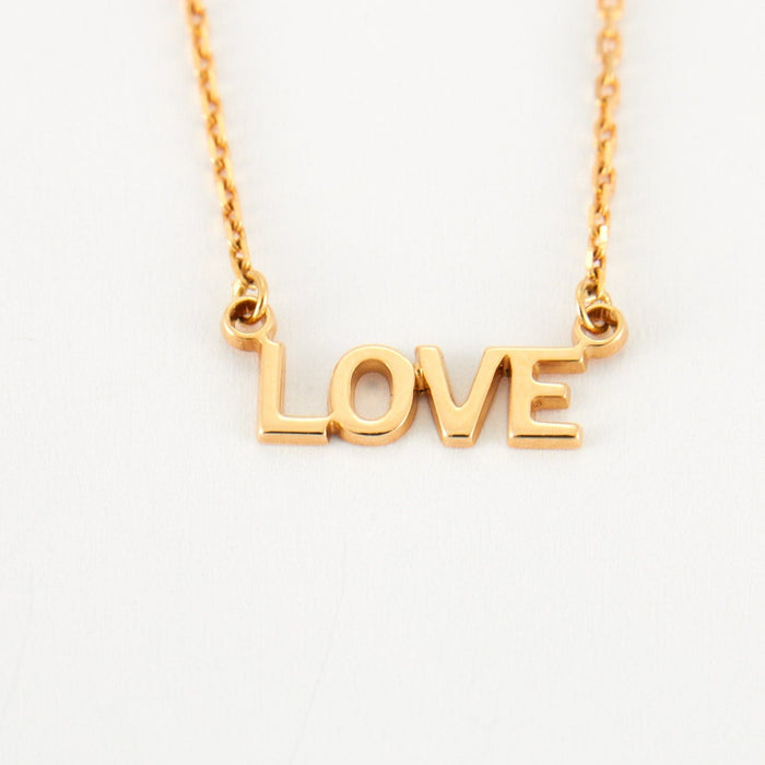 Collier Collier LOVE en Or jaune 58 Facettes