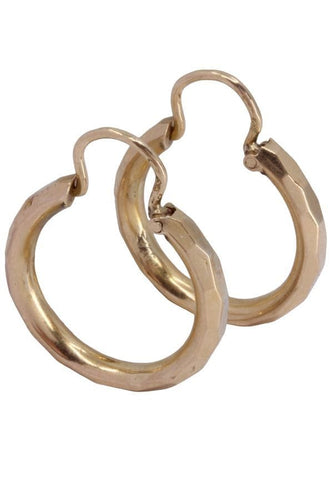 Boucles d'oreilles CRÉOLES ANCIENNES 58 Facettes 076921