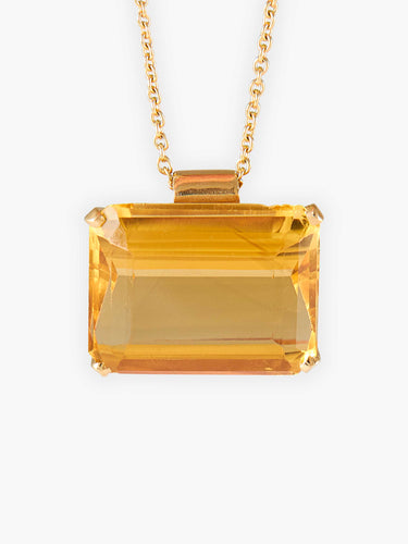 Pendentif Pendentif Citrine or jaune 58 Facettes HS20539