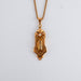 Necklace Pendant and chain rose gold Diamond Pearls 58 Facettes P7L12