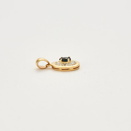 Pendentif Pendentif saphir et diamants 58 Facettes EL2-147