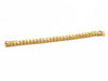 Bracelet Bracelet Yellow gold Brushed and shiny mesh 58 Facettes