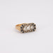 Ring 59 Art Deco Diamond Trilogy Ring 58 Facettes