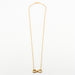 Necklace “Infinity” Necklace Yellow gold 58 Facettes