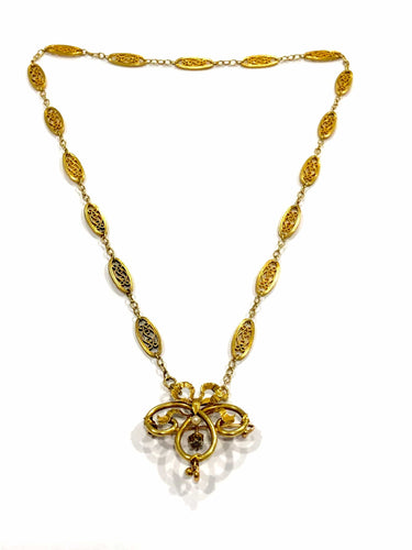 Collier Collier Napoléon III en Or jaune 58 Facettes
