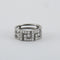 Bague 55 Bague anneau motif grec Diamants 58 Facettes