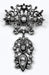 Broche Broche pendentif or argent diamants, Napoléon III 58 Facettes AB171